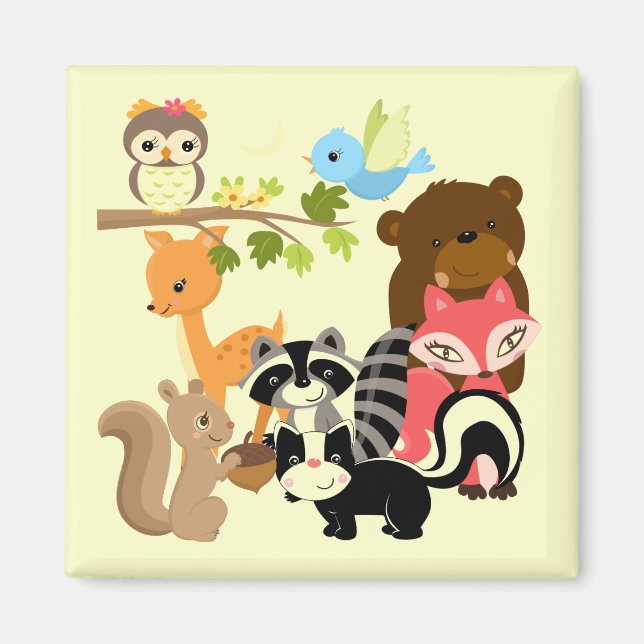 Waldfreunde Magnet (Vorne)