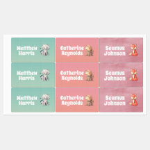 Waldfreunde: Set "Kids Labels"