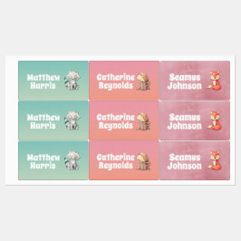 Waldfreunde: Set "Kids Labels" Etiketten