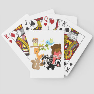 Waldfreunde Spielkarten