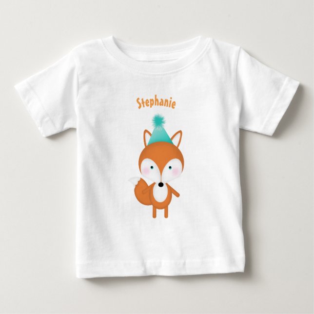Waldfuchs Baby T-shirt (Vorderseite)