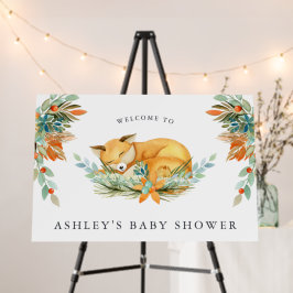 Waldfuchs | Babydusche Begrüßungszeichen