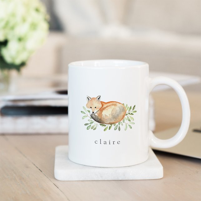 Waldfuchs Personalisiert Kaffeetasse (Von Creator hochgeladen)