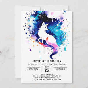 Waldfüßler Frolic Birthday Einladung