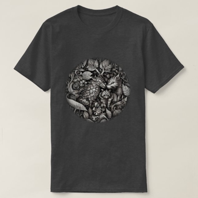 Waldgegenden T-Shirt (Design vorne)