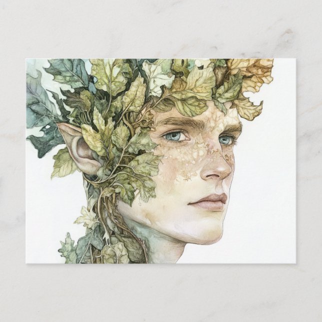 Waldgeist Postkarte (Vorderseite)