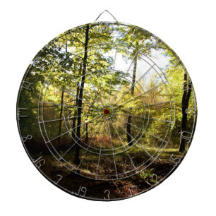 Waldglasur Dartscheibe