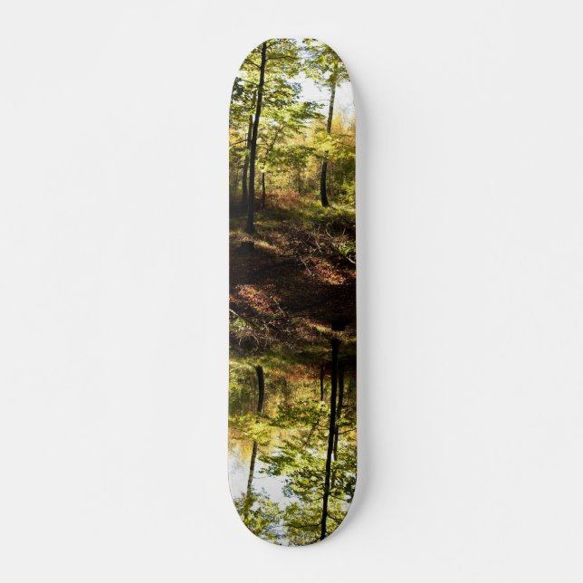 Waldglasur Skateboard (Vorne)