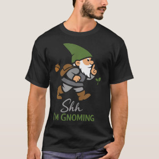 Waldgnom-Enthusiast Moosiger Pilz T-Shirt