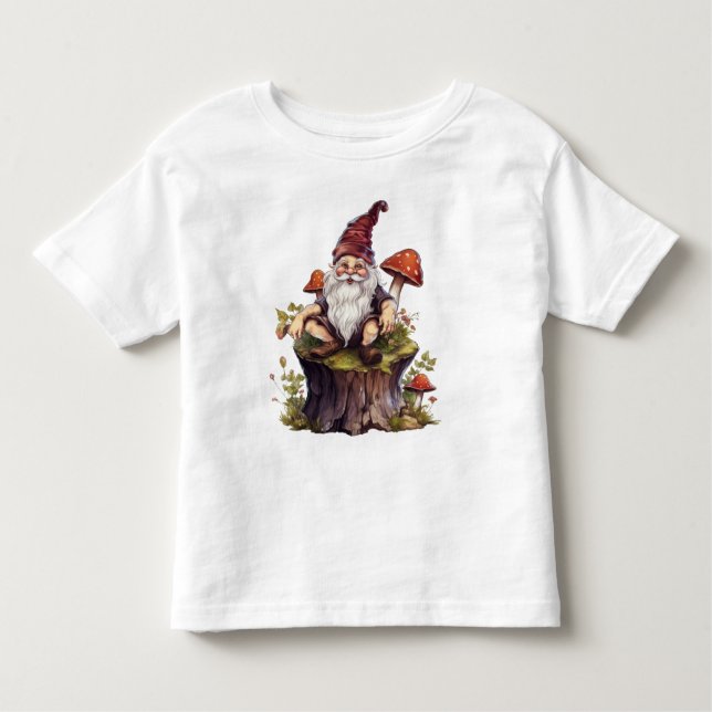 Waldgnome Kleinkind T-shirt (Vorderseite)