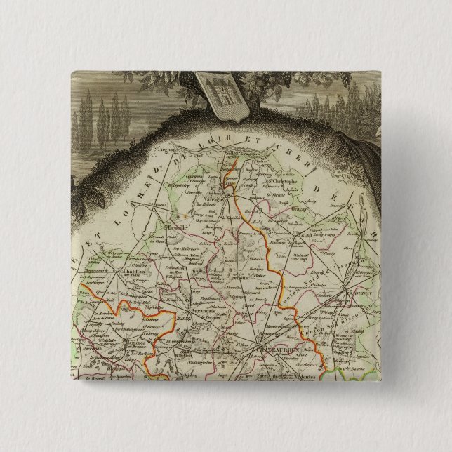 Waldgrenzen Button (Vorderseite)