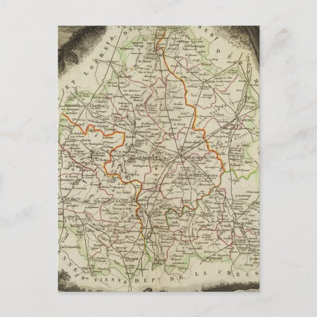 Waldgrenzen Postkarte (Vorderseite)