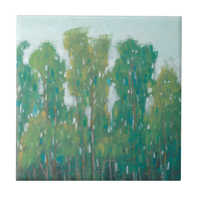 Waldgrün II Fliese (Vorderseite)