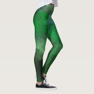 Waldgrün Leggings