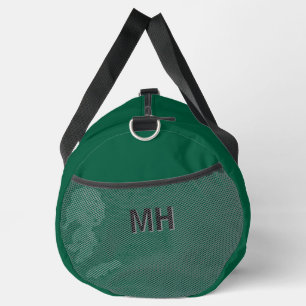 Waldgrün Mit Monogramm Duffle Bag