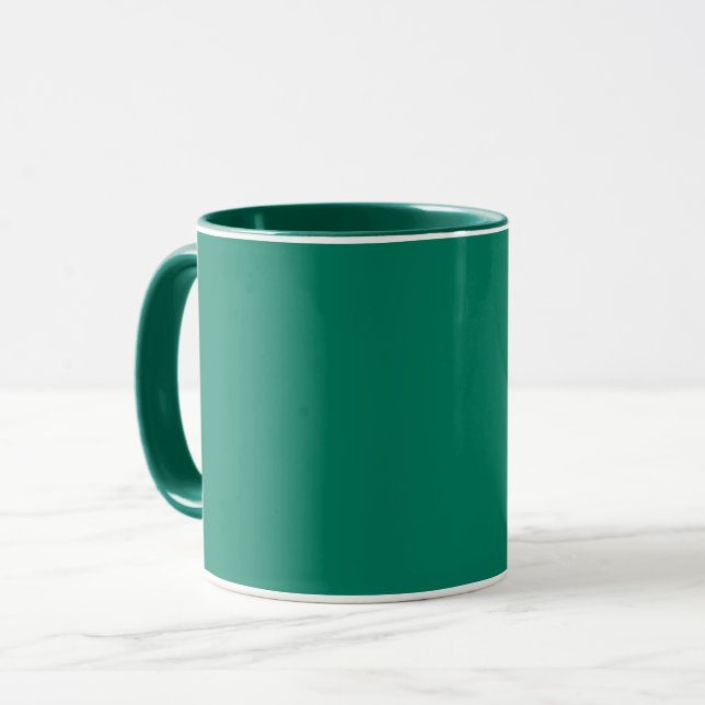 Waldgrün Tasse (Vorderseite Links)
