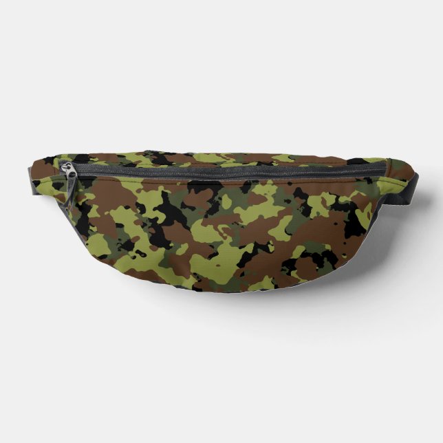 Waldgrüne Camouflage Bauchtasche (Ablage )