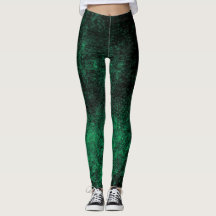 Waldgrüne Leggings