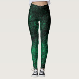 Waldgrüne Leggings