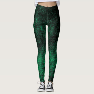 Waldgrüne Leggings