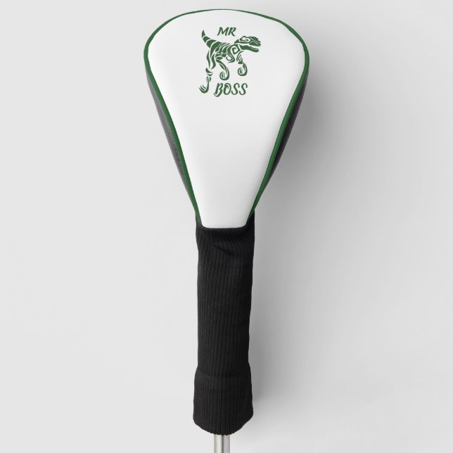 Waldgrüner Raptor Golf Headcover (Vorderseite)