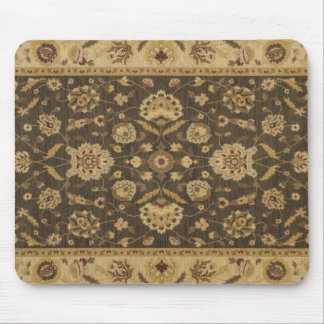 Waldgrünes Goldblumentapisserie Mousepad