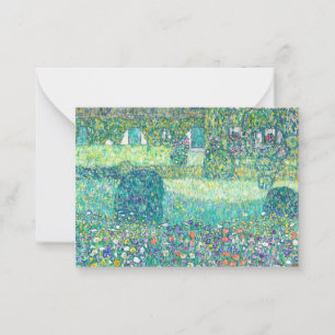 Waldhaus in Weißenbach I, 1914 von Klimt Mitteilungskarte