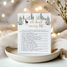 Waldhirsche Wer das beste Mommy-Spiel kennt