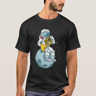 Waldhorn Frauen Männer Waldhorn Geschenke Blechmus T-Shirt