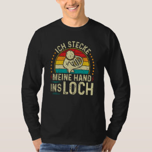 Waldhorn Hand in Loch Retro-Horn-Instrument Hor T-Shirt
