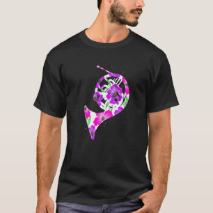 Waldhorn Musikinstrument Waldhornspieler T-Shirt