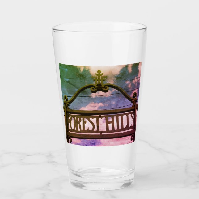 Waldhügel, Königinnen, NYC Glas (Vorderseite)