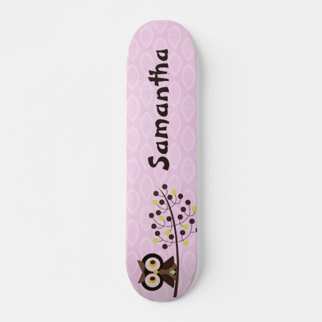 Waldhügel Woodland Hoot Alte Schule Skateboard (Vorne)