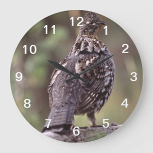 Waldhuhn Große Wanduhr
