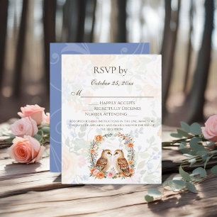 Waldhühner mit RSVP Karte