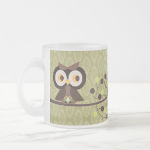 Waldhühner Wald Mattiert Glass Kaffee Tasse Cup