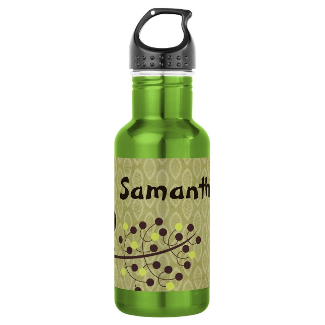 Waldhühner Waldland Hoot 32. oz. Trinkflasche (Vorderseite)