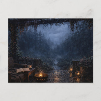 Waldidyll-Postkarte Postkarte