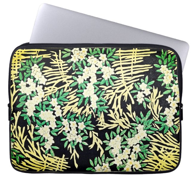 WaldIllustration Laptopschutzhülle (Vorderseite)