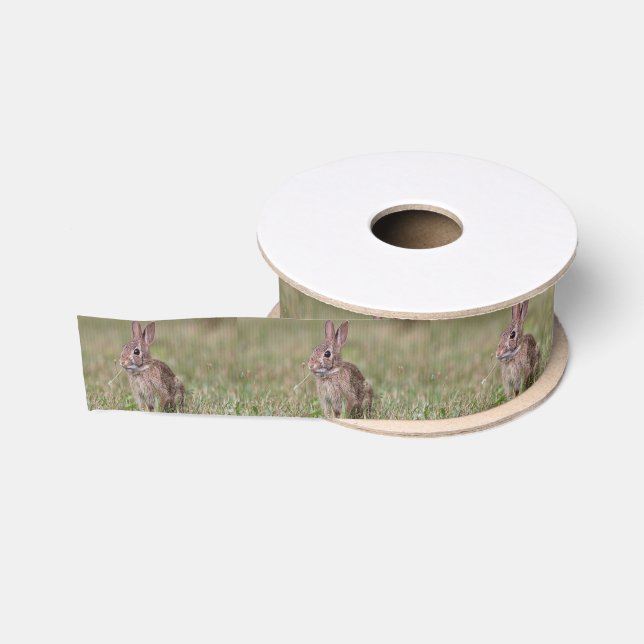 Waldkaninchen-Kaninchen Ripsband (Spule)