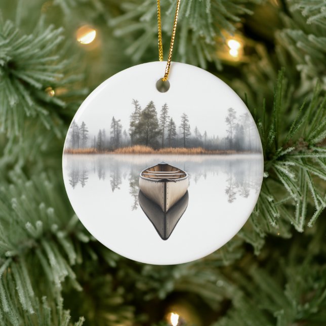 Waldkanu Rund Weihnachtsschmuck (Baum)