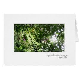 Waldkarte zum 55. Emerald Wedding Jubiläum