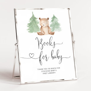Waldkiefernbär Bücher für das Baby Poster