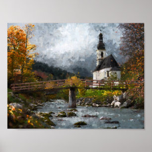 Waldkirche Poster