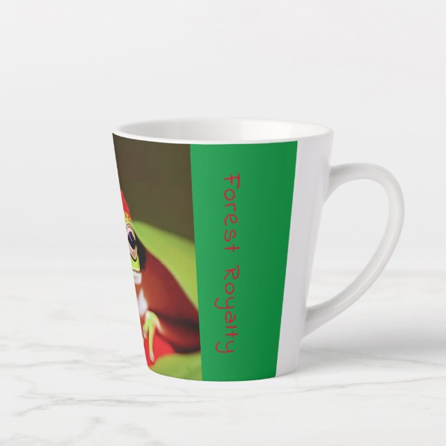 Waldkönigliche - Latte-Tasse Milchtasse (Rechts)