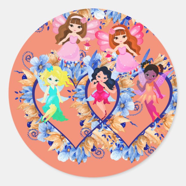 Waldkreaturen klassischer Rundaufkleber Runder Aufkleber (Vorderseite)