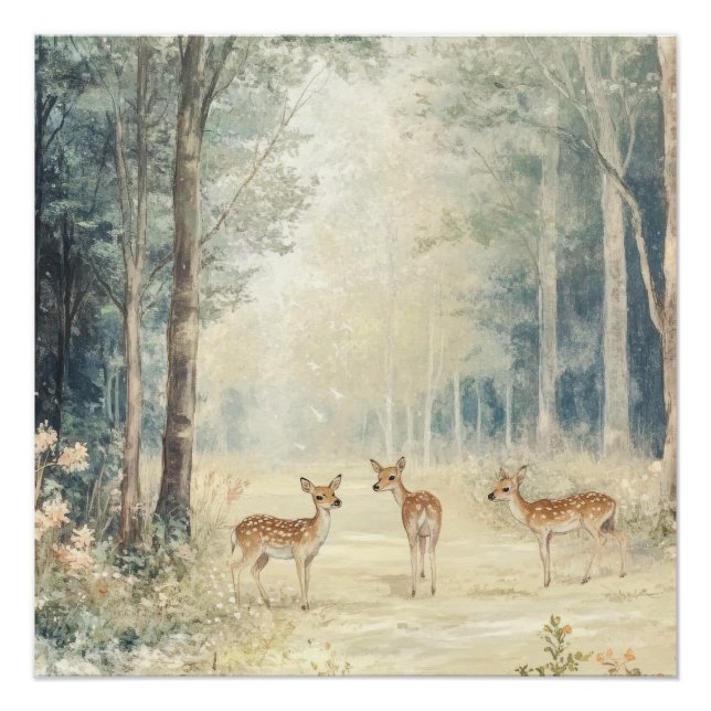Waldkreaturen Poster (Vorderseite)