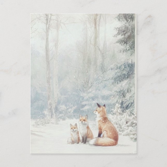 Waldkreaturen Postkarte (Vorderseite)