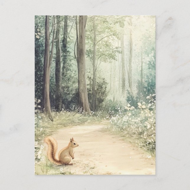 Waldkreaturen Postkarte (Vorderseite)