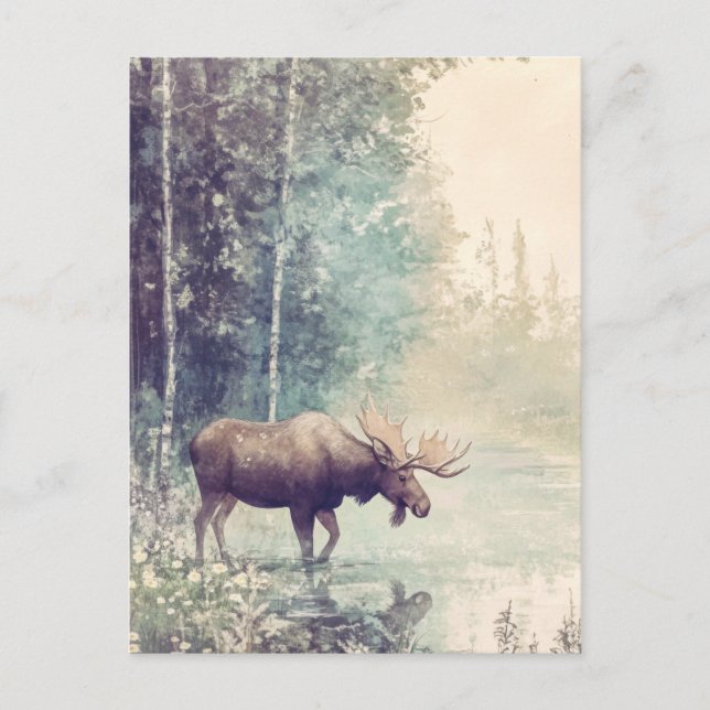 Waldkreaturen Postkarte (Vorderseite)